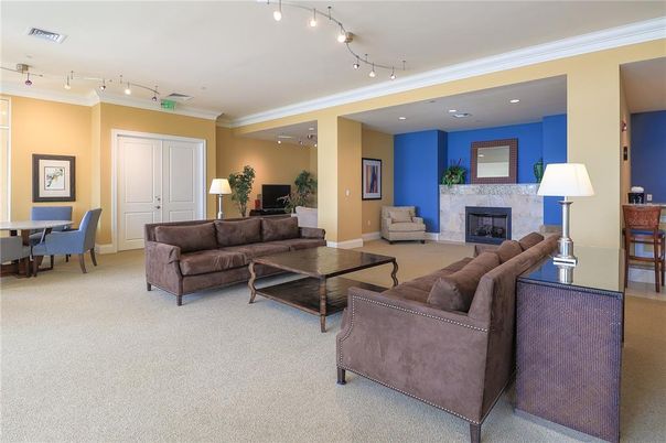 Dining room, Fireplace, Interior, Living room, Recessed Lighting