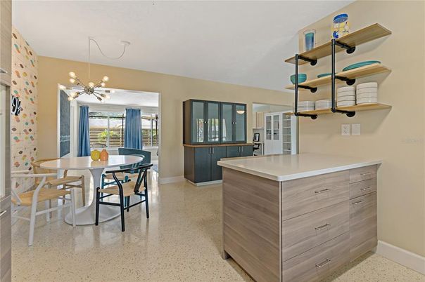 Dining room, Interior, Pendant Lights