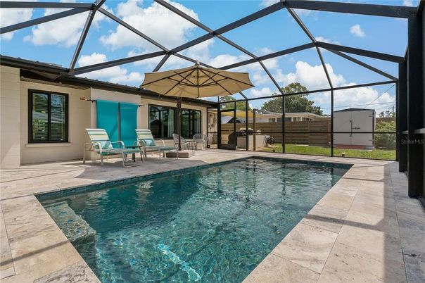 Glass Ceilings, Interior, Pool, Sun Room