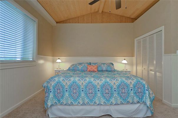 Bedroom, Interior, Wooden Ceilings