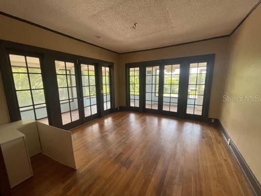 Empty room, Interior, Wood Texture Flooring
