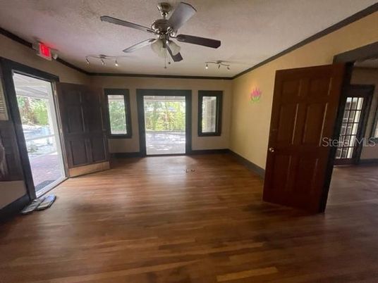 Empty room, Interior, Wood Texture Flooring