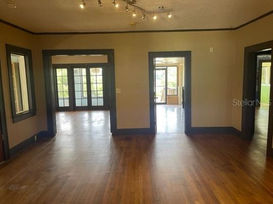 Empty room, Interior, Wood Texture Flooring