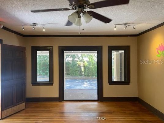 Empty room, Interior, Wood Texture Flooring