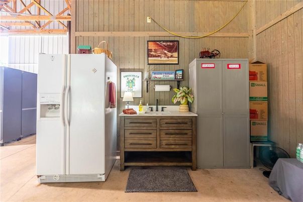 Interior, Kitchen, Wooden Walls