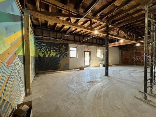 Interior, Wooden Beams