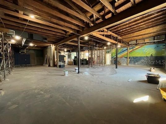 Interior, Wooden Beams