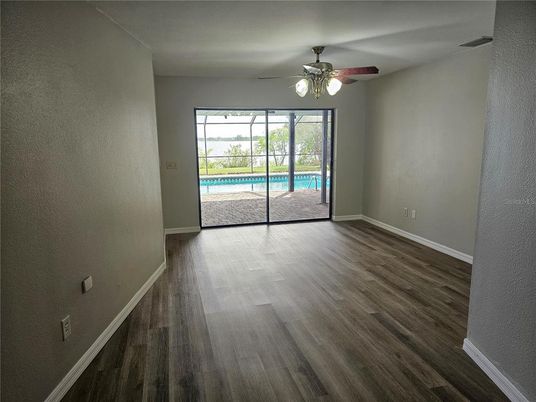 Empty room, Interior, Wood Texture Flooring