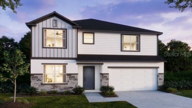 Attached, Exterior, Facade, Farmhouse