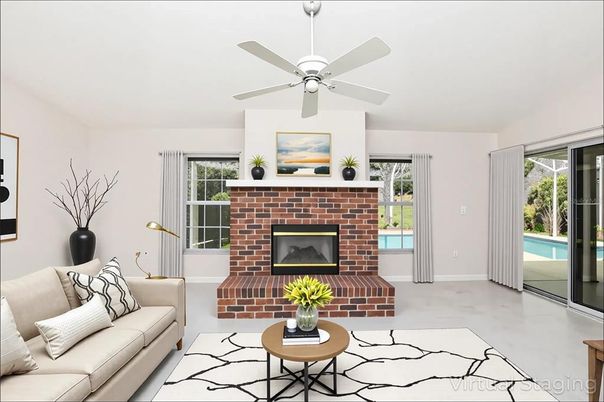 Fireplace, Interior, Living room