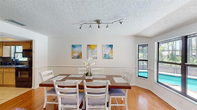 Dining room, Interior, Kitchen, Wood Texture Flooring