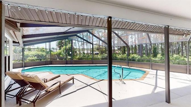 Glass Ceilings, Interior, Pool, Sun Room