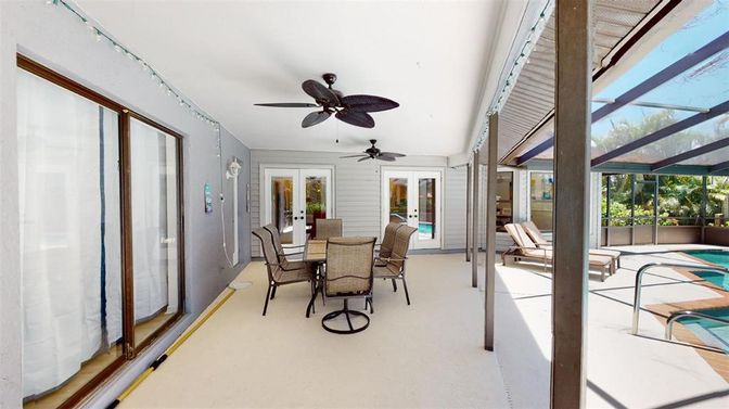 Dining room, Glass Ceilings, Interior, Pool, Sun Room