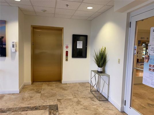Elevator, Interior, Recessed Lighting