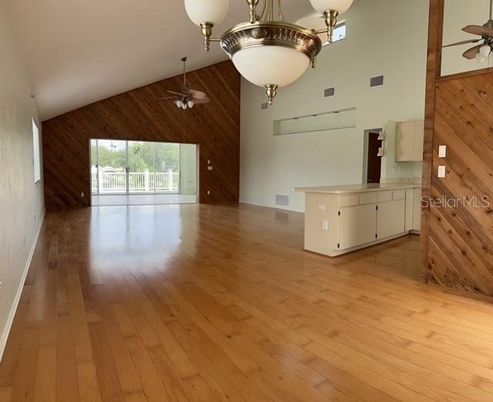 Empty room, Interior, Wood Texture Flooring, Wooden Walls