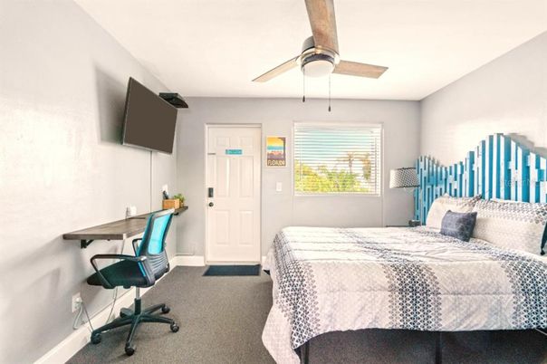 Bedroom, Home Office, Interior