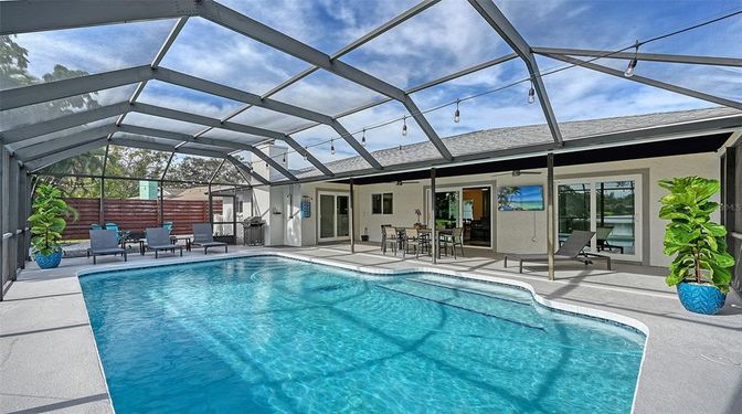 Glass Ceilings, Interior, Pool, Sun Room