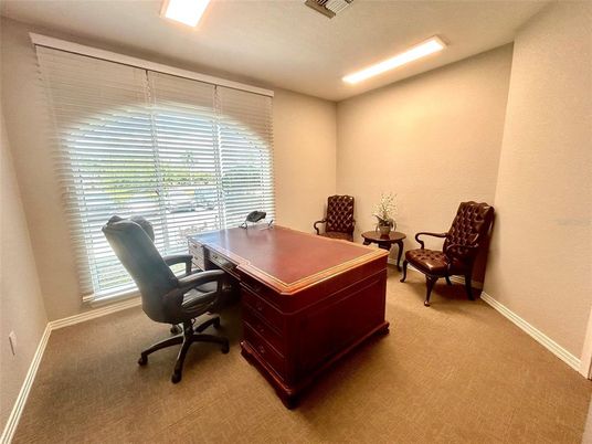 Home Office, Interior, Recessed Lighting