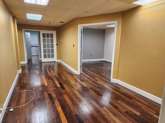 Empty room, Interior, Wood Texture Flooring