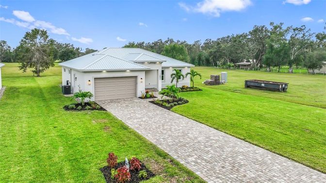 Attached, Backyard, Exterior, Facade, None