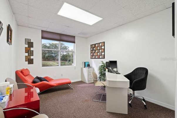 Home Office, Interior, Recessed Lighting