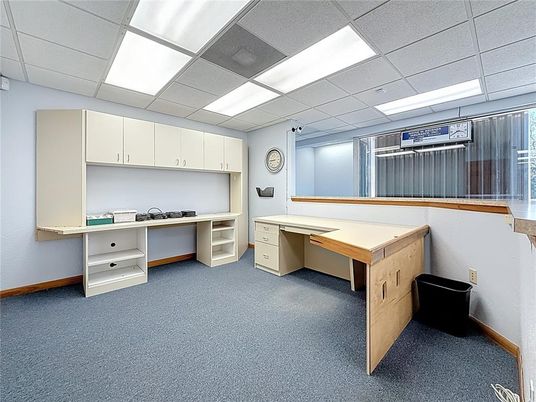 Home Office, Interior, Recessed Lighting