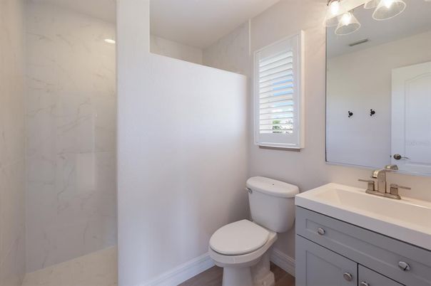 Bathroom, Interior, Marble Walls