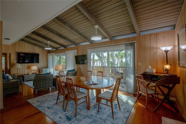 Dining room, Interior, Living room, Wooden Ceilings, Wood Texture Flooring, Wooden Walls
