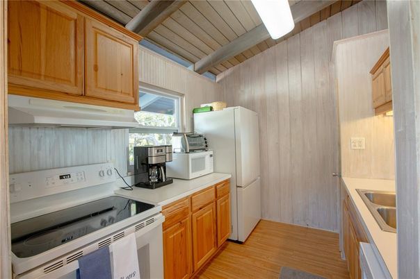 Interior, Kitchen, Wooden Ceilings, Wood Texture Flooring