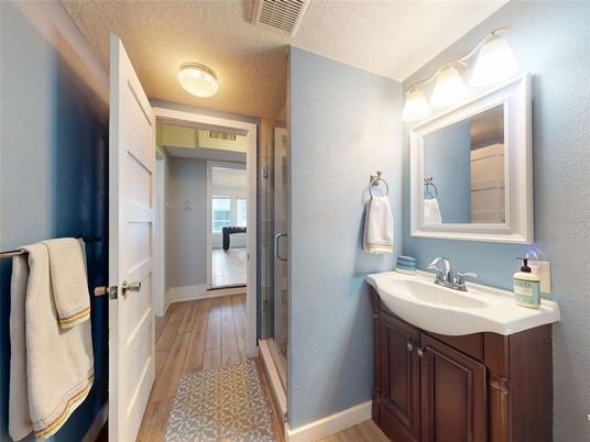 Bathroom, Bedroom, Interior, Wood Texture Flooring