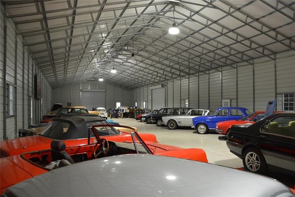 Garage, Interior, Recessed Lighting