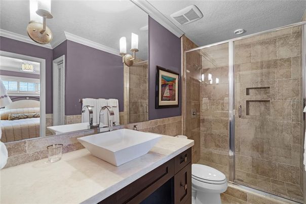 Bathroom, Glass Shower, Interior