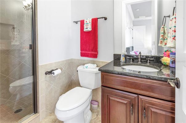 Bathroom, Glass Shower, Interior