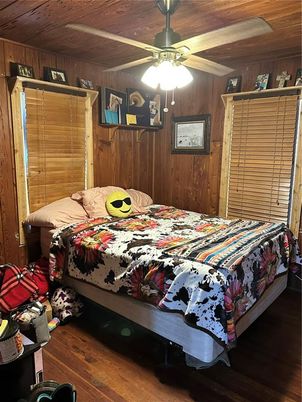 Bedroom, Interior, Wooden Ceilings, Wood Texture Flooring, Wooden Walls