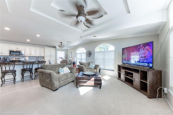 Interior, Kitchen, Living room, Recessed Lighting, Stainless Steel Appliances