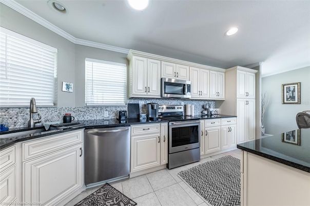 Interior, Kitchen, Recessed Lighting, Stainless Steel Appliances