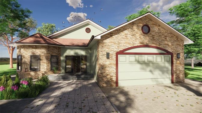 Attached, Exterior, Facade, Brick Facade, Brick Traditional