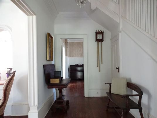 Chandelier, Interior, Piano, Wood Texture Flooring