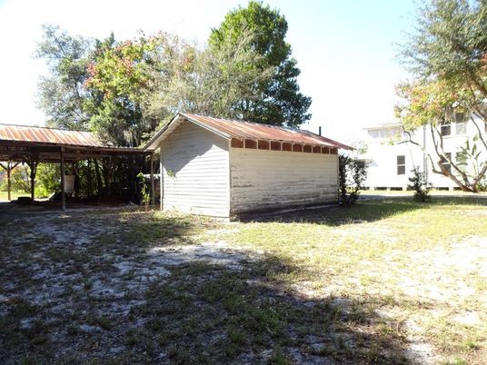Backyard, Detached Garage, Exterior
