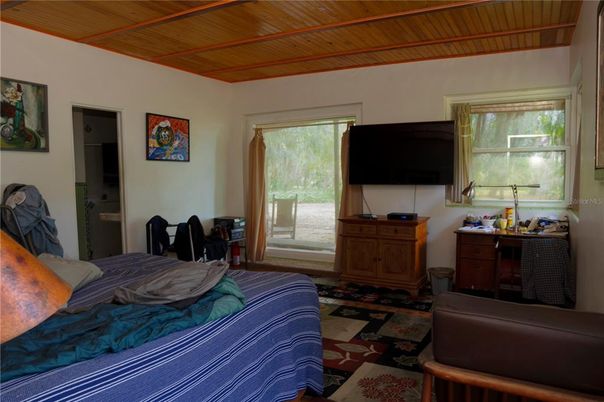 Bedroom, Interior, Wooden Ceilings