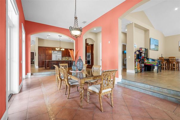 Chandelier, Dining room, Interior, Kitchen, Pendant Lights, Recessed Lighting