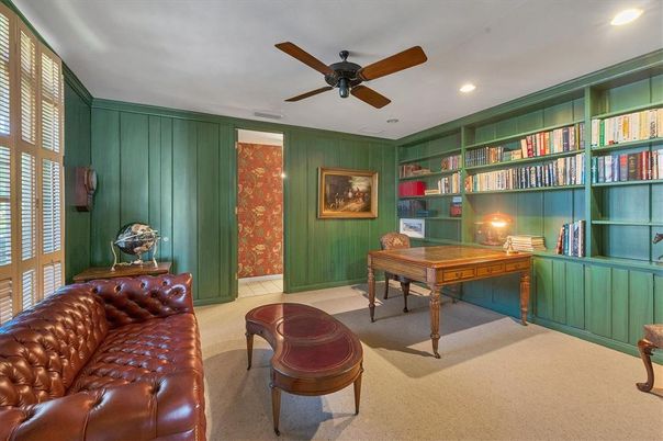 Home Office, Interior, Recessed Lighting