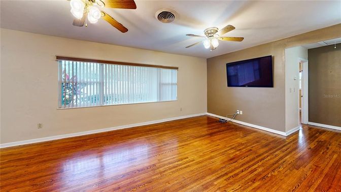 Empty room, Interior, Wood Texture Flooring