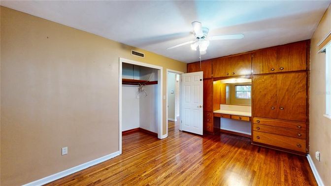 Empty room, Interior, Wood Texture Flooring
