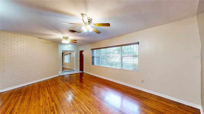 Empty room, Interior, Wood Texture Flooring
