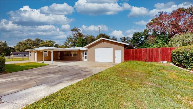 Backyard, Detached Garage, Exterior