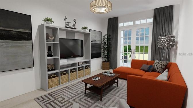 Interior, Living room