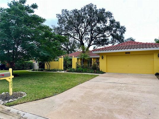Attached, Backyard, Exterior, Facade, Mediterranean