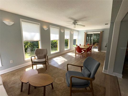 Dining room, Interior, Wood Texture Flooring