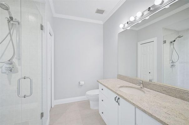 Bathroom, Glass Shower, Interior